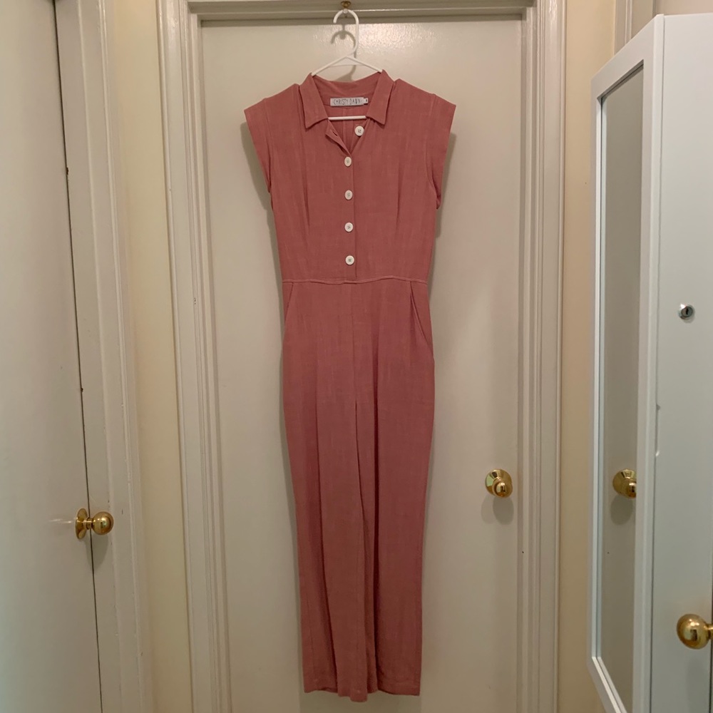 Christy Dawn Phoebe Jumper in Antique Rose - Picture 2 of 5
